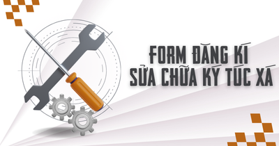 Form đăng ký sửa chữa ký túc xá 宿舍修繕登記圖片